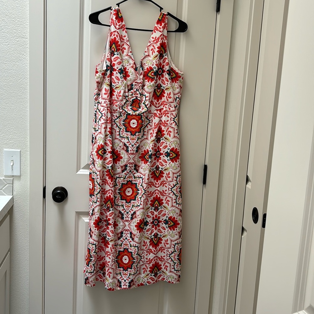 Boden sleeveless midi-dress